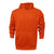 BAW Men's Orange Pullover Fleece Hooded