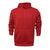 BAW Men's Red Pullover Fleece Hooded