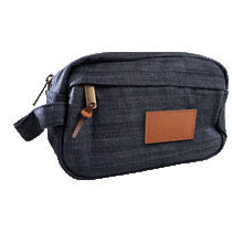 Origaudio Denim Fort Point Dopp Kit