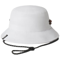 UNRL White DWR Bucket Hat