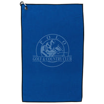 The Magnet Group Royal Blue Waffle Weave Golf Towel