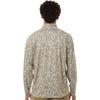 HUK Men's Sand Airweight KC Printed Quarter-Zip Pullover