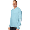 HUK Men's Island Paradise LoPro Pursuit Long Sleeve Hooded T-Shirt