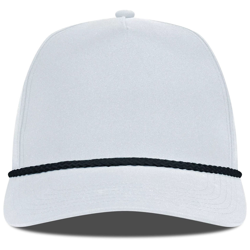 Levelwear White/Black Gambit Recycled Rope Hat