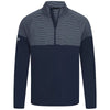 Levelwear Men's Navy Classic Stripes Pullover
