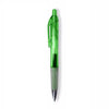 48-Hour BIC Clear Green Intensity Clic Gel Pen with Blue Ink