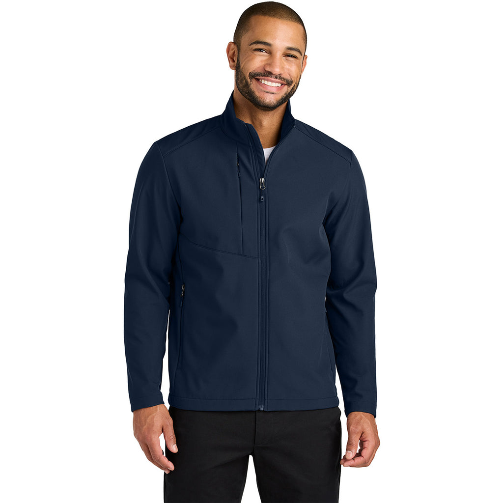 Port Authority Men's True Navy C-FREE Core Soft Shell