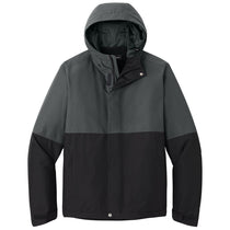 Port Authority Men's Grey Steel/Deep Black Insulated Heavy Ripstop Jacket