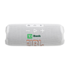 JBL White Flip 7 Portable Speaker