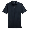 Johnnie-O Men's Black Huron Solid Featherweight Performance Polo