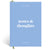 Papier Mid Blue Joy Plain Notebook