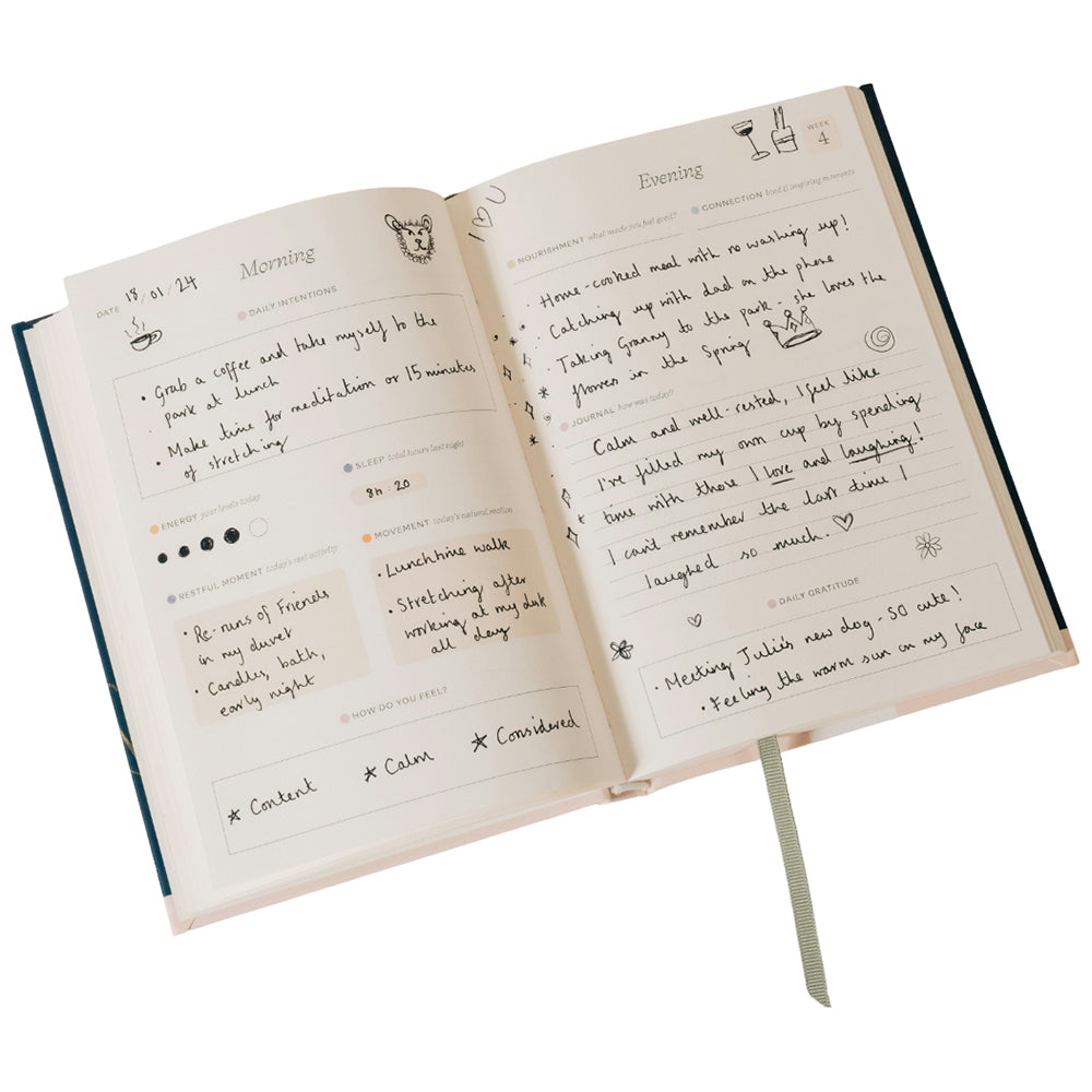 Papier Off White Joy Wellness Journal