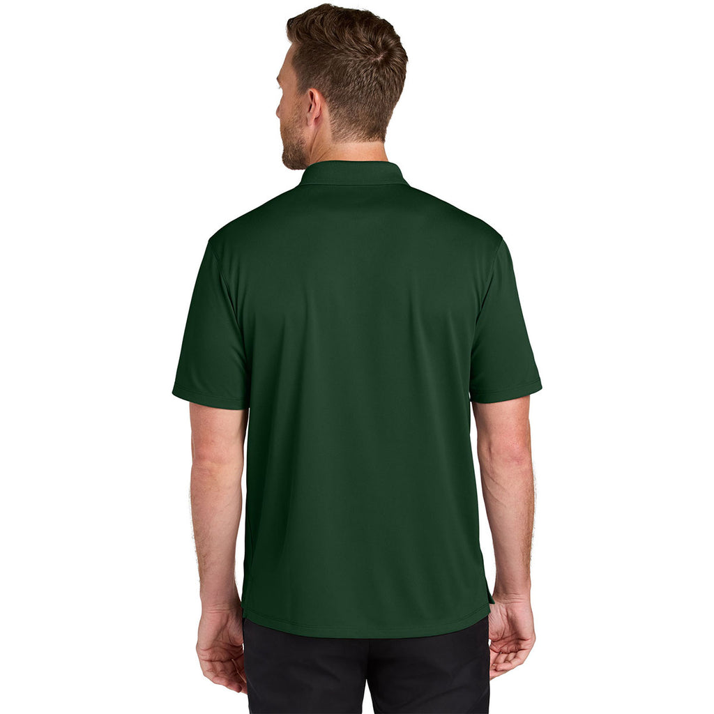 Port Authority Men's Deep Forest Green Wearever Performance Pique Polo