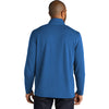 Port Authority Men's Aegean Blue Microterry 1/4-Zip Pullover