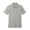 Port Authority Men's Deep Smoke Heather Cotton Blend Pique Polo