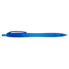 Bullet Translucent Blue Cougar Retractable Ballpoint Pen