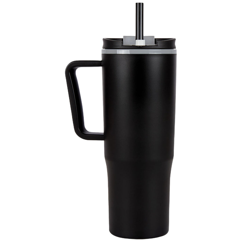 Logomark Black Agnew 30 oz. Double Wall Polypropylene Mug