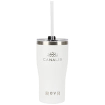 RovR White 20 oz. Vacuum Insulated Travel Tumbler