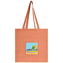 Logomark Orange Vitality 4.5 oz Recycled Cotton Tote Bag