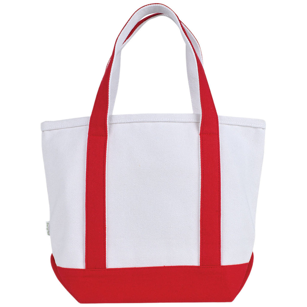 Logomark Red Roan Mini 24 oz. Recycled Canvas Tote
