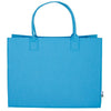 Logomark Light Blue Remy Recycled Gussetted Tote Bag