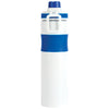 Logomark Blue Prescott 26 oz. Single Wall Recycled Stainless Steel Bottle