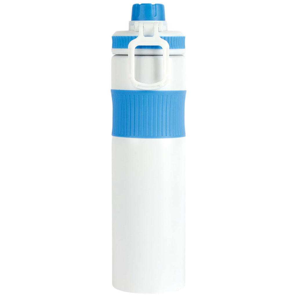 Logomark Light Blue Prescott 26 oz. Single Wall Recycled Stainless Steel Bottle