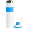 Logomark Light Blue Prescott 26 oz. Single Wall Recycled Stainless Steel Bottle