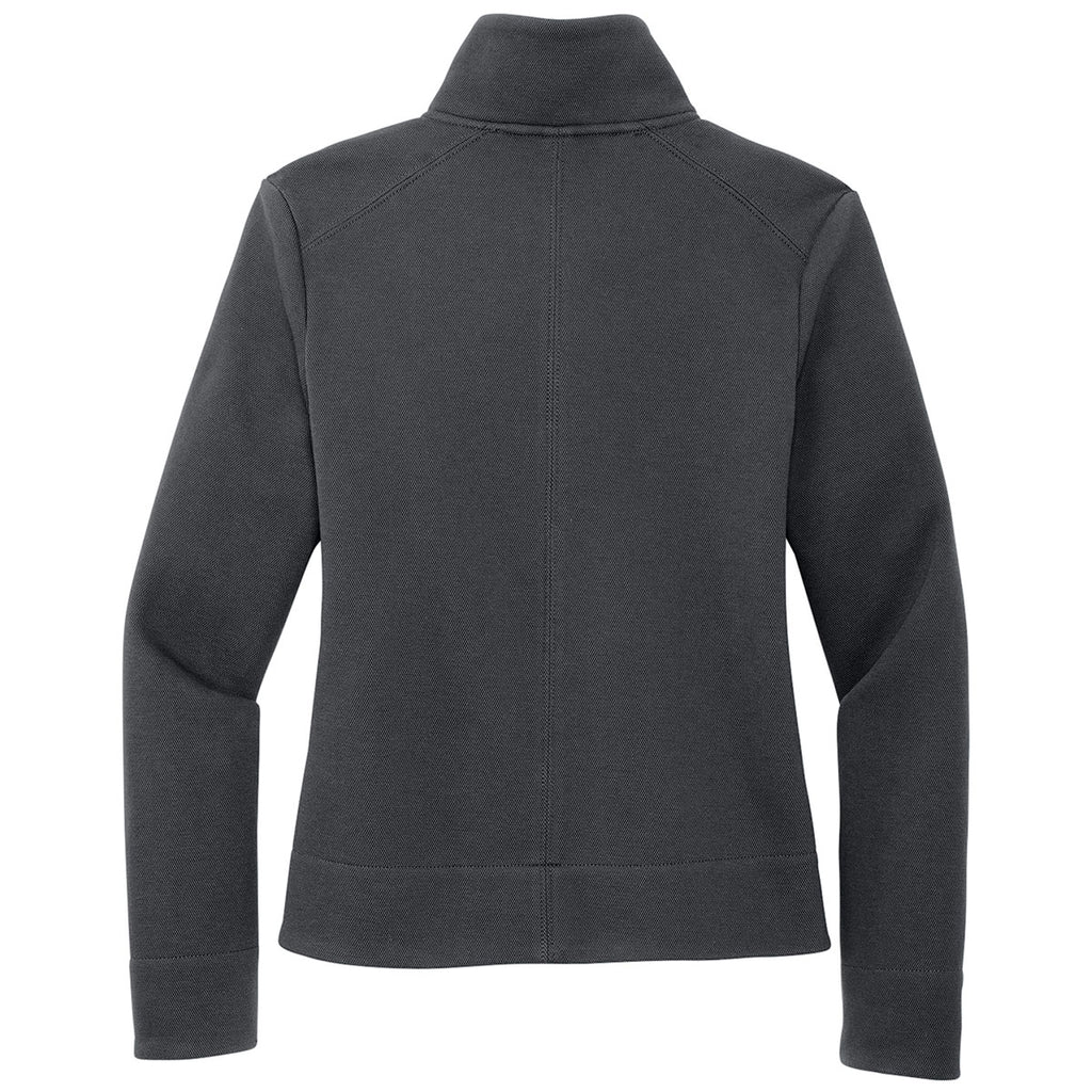 Port Authority Women's Charcoal Network Fleece Jacket