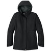 Port Authority Women's Deep Black Insulated Heavy Ripstop Jacket