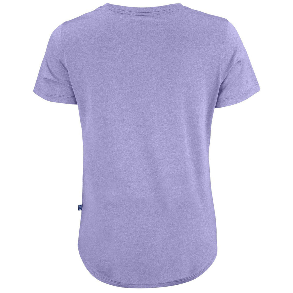 Cutter & Buck Women's Hyacinth Coastline Epic Comfort Recycled Short Sleeve Tee