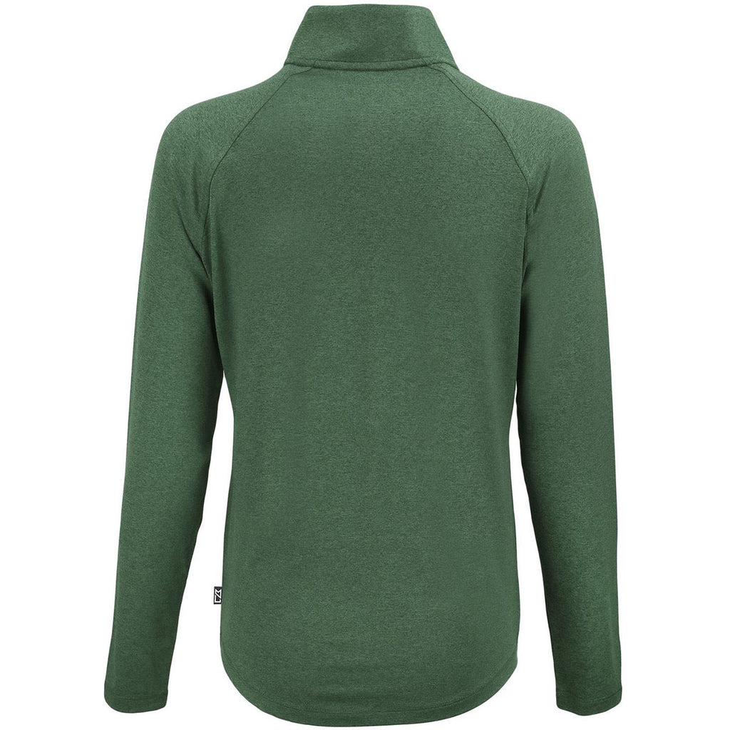 Cutter & Buck Women's Hunter Coastline Epic Comfort Recycled Quarter Zip