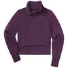 UNRL Women's Dark Plum LuxBreak Half-Zip Pullover