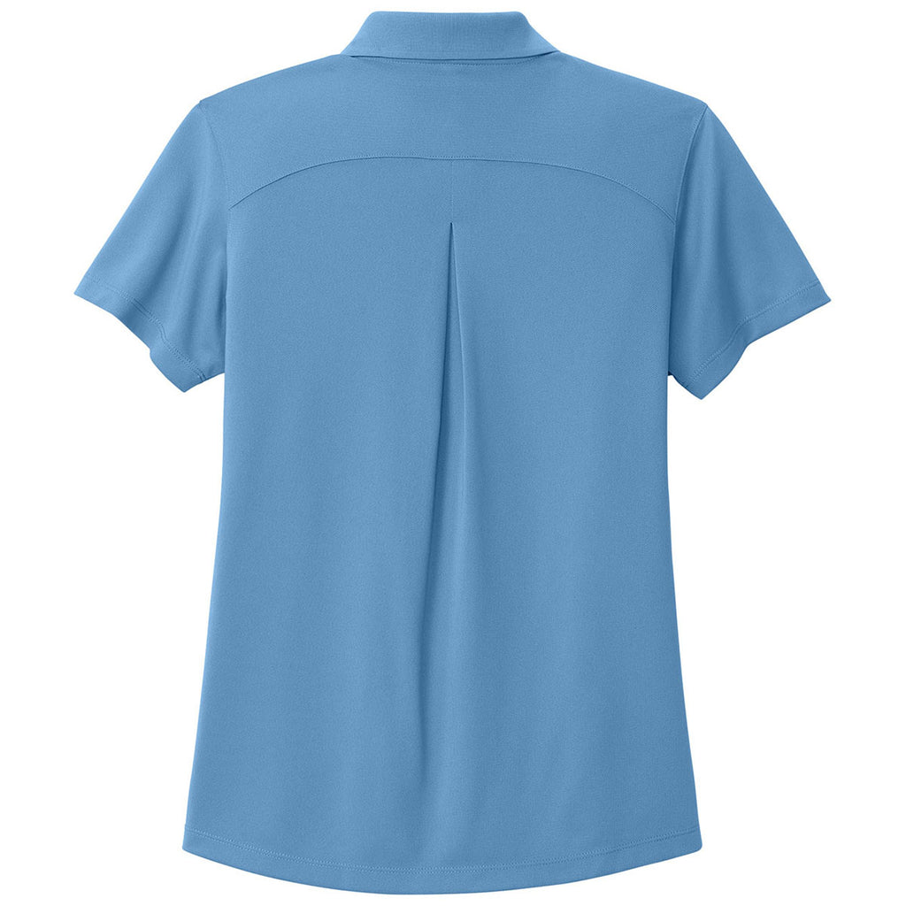 Port Authority Women's Carolina Blue Wearever Performance Pique Polo