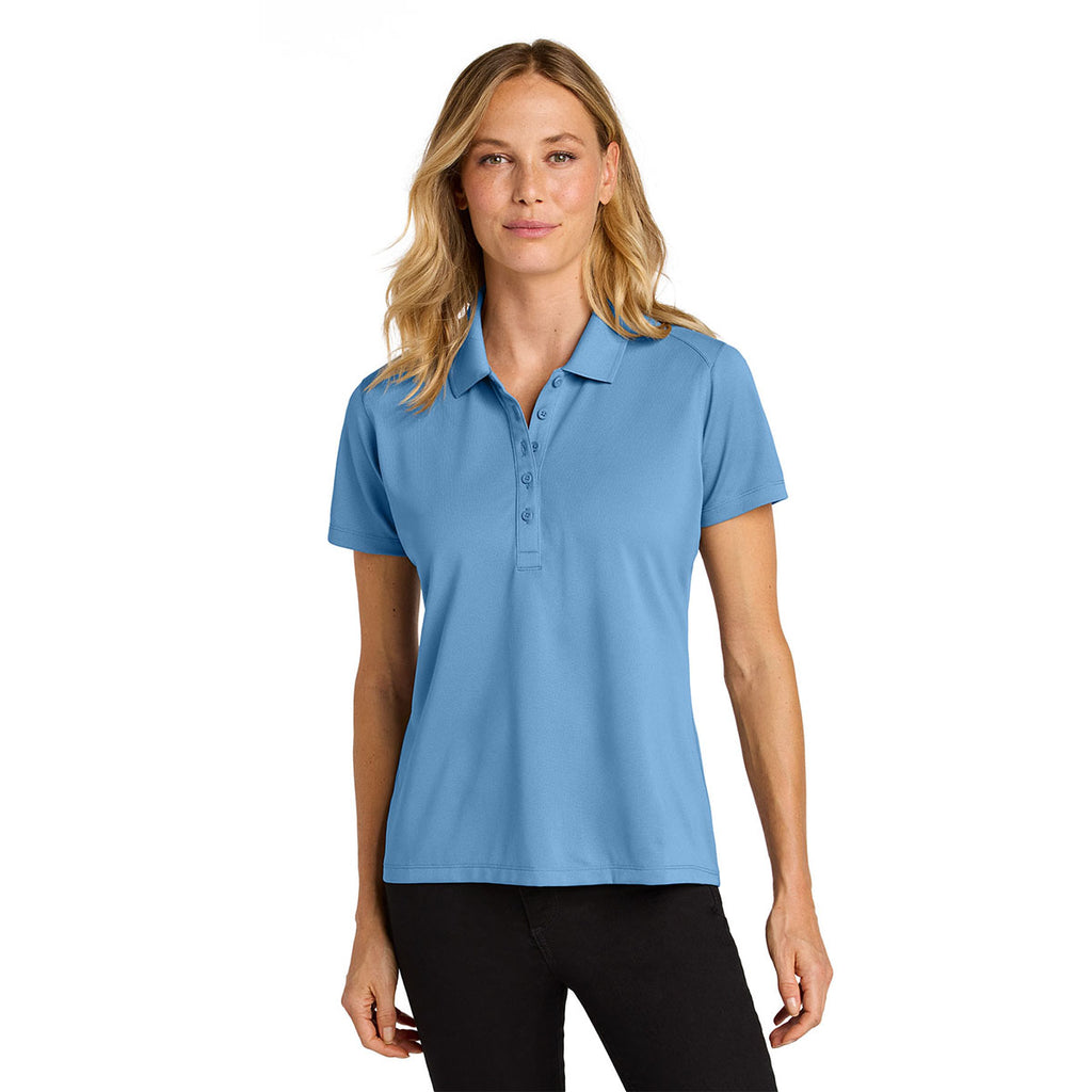 Port Authority Women's Carolina Blue Wearever Performance Pique Polo