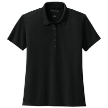 Port Authority Women's Deep Black Wearever Performance Pique Polo