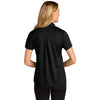 Port Authority Women's Deep Black Wearever Performance Pique Polo