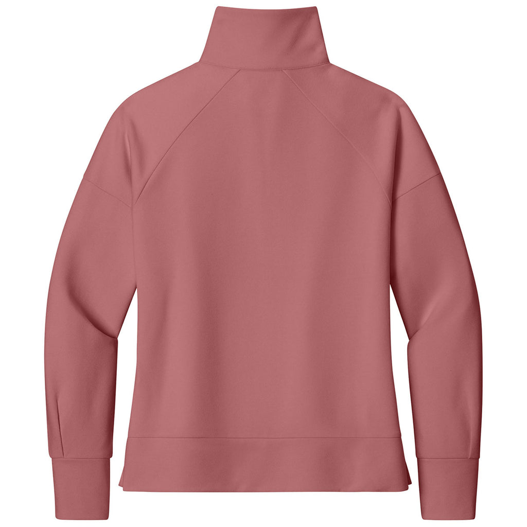 OGIO Women's Desert Pink Luuma 1/2-Zip