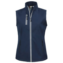 Clique Women's Dark Navy Telemark Eco Stretch Softshell Vest