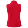 Clique Women's Red/Black Tempo Stretch Full Zip Softshell Vest