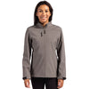 Clique Women's Pure Slate Tempest Waterproof Full Zip Softshell Jacket