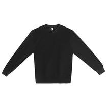 Lane Seven Unisex Black Pigment-Dyed Crewneck Sweatshirt