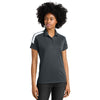 Sport-Tek Women's Iron Grey/ White Competitor United Polo