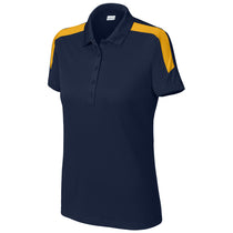 Sport-Tek Women's True Navy/ Gold Competitor United Polo