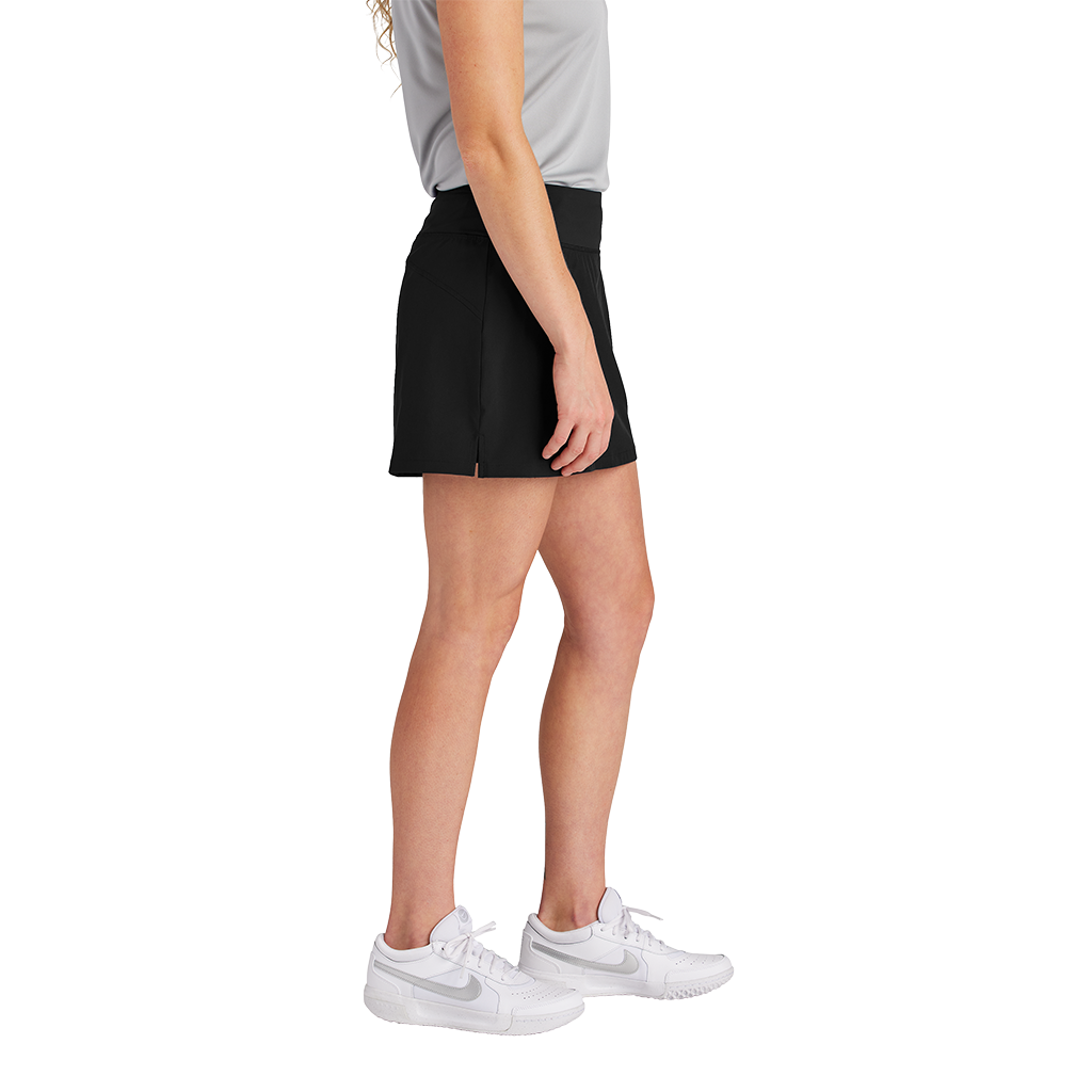 Sport-Tek Women's Black Repeat Skort