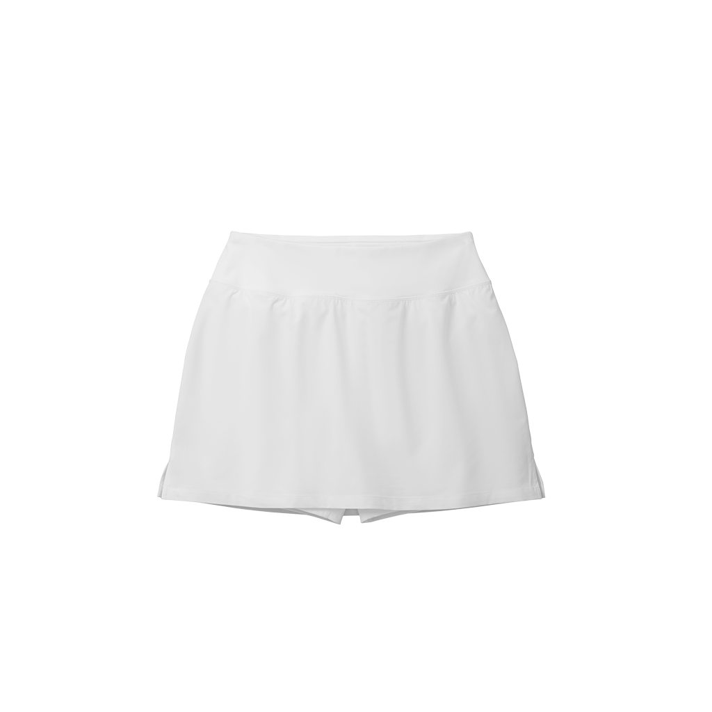 Sport-Tek Women's White Repeat Skort