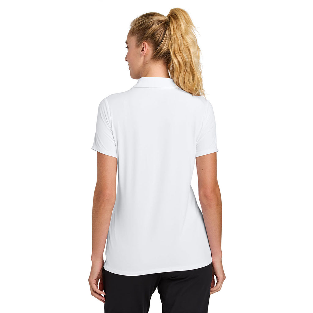 Sport-Tek Women's White Versa Polo