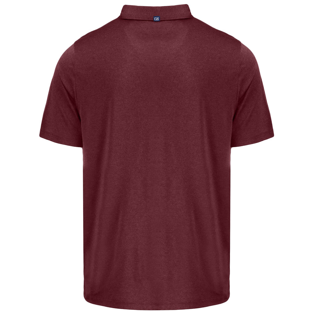 Cutter & Buck Men's Bordeaux Coastline Epic Comfort Eco Recycled Polo