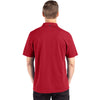 Cutter & Buck Men's Cardinal Red Advantage Refresh Epic Confidence Recycled Tri-Blend Pique Polo
