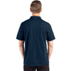 Cutter & Buck Men's Liberty Navy Advantage Refresh Epic Confidence Recycled Tri-Blend Pique Polo
